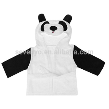 Nette reizende Karikatur-Tierbaby-Kleinkinder Bademantel-weiche mit Kapuze Tuch-Säuglings-Verpackung - Panda, Qualität, weich und stark organisch